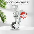 thumbnail image 2 of Racing Bicycle Part Silver Tone Metal 3-7 Speed Rear Derailleur, 2 of 8