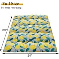 thumbnail image 2 of AOILE Japanese Futon Mattress, Foldable Tatami Floor Bed, Twin/Full Size, Thick Foam, Lemon Pattern, 2 of 6