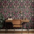 thumbnail image 3 of S4Sassy Botanical Wallpaper - Pink Wall Covering, 25" X 240" Self-Adhesive Vinyl Walls Paper, Wall Wrap, Easy Diy Walls Covering For Farmhouse Bedroom, Living Room, Cabinets, Living Spaces, 3 of 8