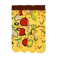 thumbnail image 2 of Adult Pizza Paradise Crew Socks 4-Pack - Deliciously Stylish Designs!-OSFA, 2 of 5