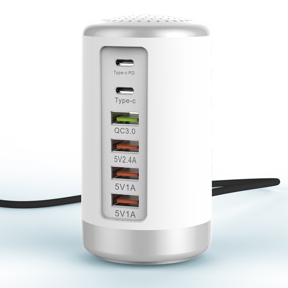 6 USB With High Speed Charging Tower