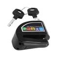 thumbnail image 2 of Candado de disco de alarma antirrobo, sistema de alarma de seguridad de 110 dB, bloqueo antirrobo freno disco para motocicleta o scooterNegro) Khall Venta Caliente, 2 of 3