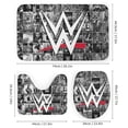 thumbnail image 4 of W-W-E Shower Curtain Set 4 Piece for Luxury Bathroom Decor Set, Shower Curtain, Bathroom Rugs, Toilet Cover, Toilet Rug, Bathroom Curtain with 12 Hooks, 4 of 8
