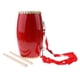 thumbnail image 2 of Instrumentos de percusión de tambor de cintura con material de música de baqueta para Pandereta de mano de aprendizaje temprano tradicional para , 14cmx32cm Sunnimix Tambor de cintura, 2 of 8