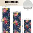 thumbnail image 4 of Pioneer Flower Floral Print Pattern Kitchen Rugs Sets Of 3,Kitchen Runner Rugs Non Skid Washable,Decorative Kitchen Floor Mats for Kitchen,Sink,Laundry,17"x30"+ 17"x47" + 17"x59", 4 of 6
