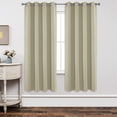 thumbnail image 1 of Juego de 2 paneles de cortinas opacas Joydeco de 72 pulgadas de largo, 1 of 7