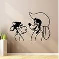 thumbnail image 2 of Cute Disney Cartoon Character Clarabelle Cow And Goofy Cute Sweet Disney Wall Sticker For Boys/Girls Room Kids Bedroom Wall Home Decal Design Stickers Wall Art Vinyl Decoration Size (8x10 inch), 2 of 3