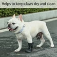 thumbnail image 4 of Waterproof Dog Booties Size S, High-Quality Lightweight Breathable Pet Shoes for Post-Surgery Injury Recovery and Outdoor Use, Non-Slip Sole Adjustable Fit Protectors S, 4 of 8