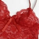 thumbnail image 3 of Gibobby Tangas de mujer sexy encaje Ropa interior Calzoncillos Lencería Mujeres Conjunto Pijamas Camisola Ropa de dormir Sujetador Encaje Íntimos sexy(Rojo 3XL), 3 of 5