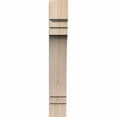 thumbnail image 2 of 4"W x 10"D x 26"H Pescadero Rough Sawn Corbel, Douglas Fir, 2 of 9