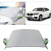 Car Windshield Cover, Heavy Duty Ultra Thick Protective Windscreen Cover Snow Ice Frost Sun UV Dust Water Resistent for Cars