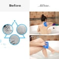 thumbnail image 4 of Amdohai Silicone Bath Body Brush Exfoliating Long Silicone Body Back Scrubber, 4 of 7