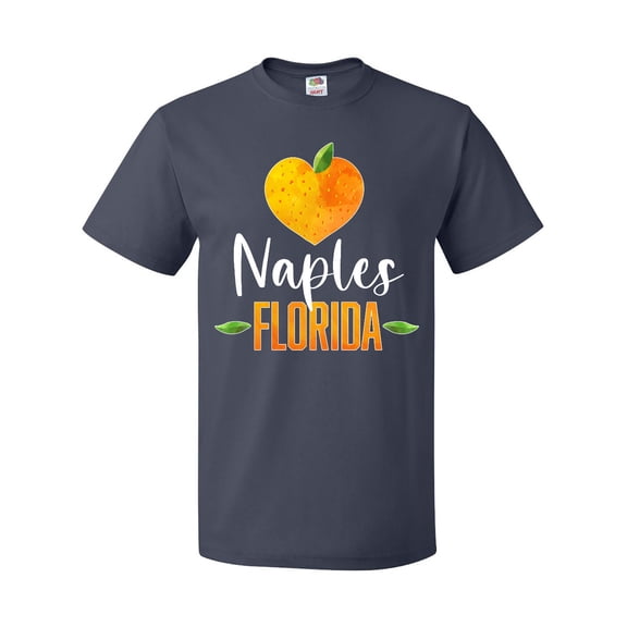 Inktastic Naples Florida Orange in Heart T-Shirt