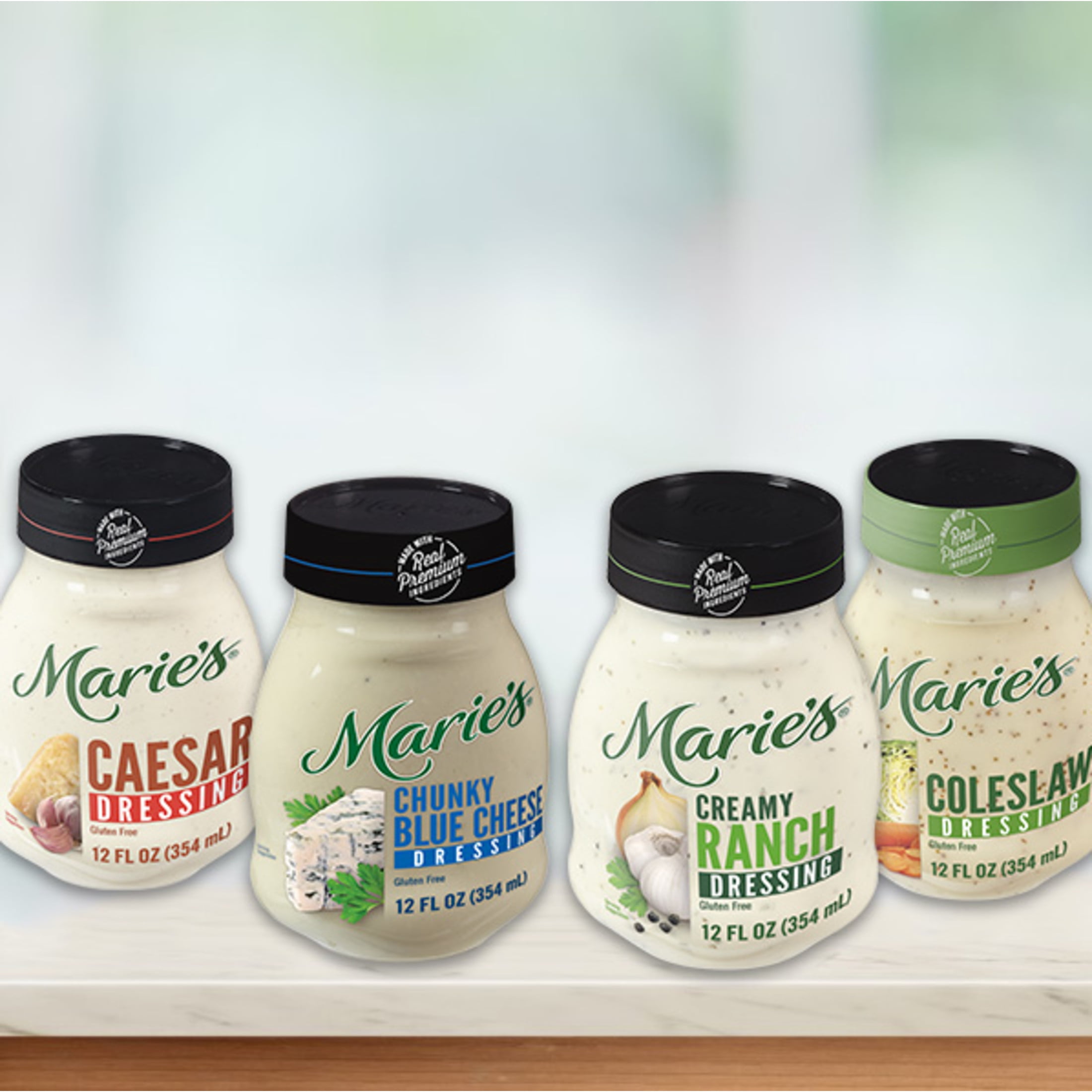Marie's Creamy Super Blue Cheese Condiments, Salad Dressing & Dip, 12 Fluid oz Jar - Walmart.com Marie's Creamy Super Blue Cheese Condiments, Salad Dressing & Dip, 12 Fluid oz Jar - Walmart.com
