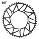 thumbnail image 1 of LITEPRO Rueda de cadena de bicicleta 130BCD 50T / 52T / 54T / 56T / 58T Rueda de cadena de plato de bicicleta de aleación de aluminio ultraligero LITEPRO Plato de bicicleta, 1 of 5
