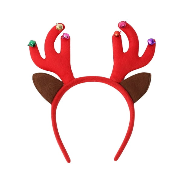 Teissuly Christmas Headbands Santa Hat Headband Xmas Christmas Hair Hoop Cute Holiday Headband for Christmas Party Costume Holiday Decoration Teissuly WER202311215298