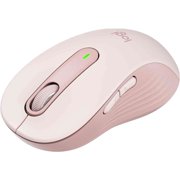 UrbanX M650 Large Wireless Mouse - 2 Year Battery, Silent Clicks, Bluetooth, for Xiaomi Poco M4 5G (India)/Redmi 10 Power/Redmi 10 5G/Redmi 10 (India)/Redmi 10C,PC/Mac/Multi-Device/Chromebook -Pink