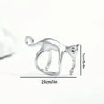 thumbnail image 5 of FENOHREFE Animal Earrings Unique Ear Cuff Fashion Ear Bone Clip Cat Ear Jewelry Cat Clip Earring for Fashion Lover, 5 of 7