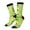3 Black, variant on Green Avocado Print Adult Socks for Men & Women,Calf Socks, Ankle Socks,Boots Socks,Breathable Casual Sock,Unisex Crew Socks