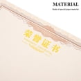 thumbnail image 3 of HEALEEP 50Ud Papel Para Certificados Decorativos En Marrón Ideal Para Documentos Y Diplomas, 3 of 6