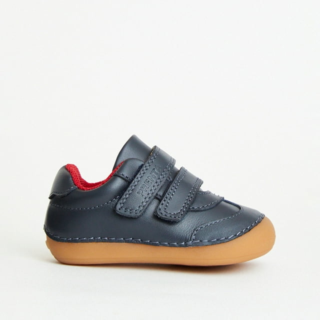 Rocket Chaussures d'Entraînement Premiers Pas en Cuir Bleu Marine