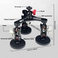 thumbnail image 3 of Triple Suction Cup Mount Holder, Triple Lock Suction Cup Triple Suction Cup Car Holder  For Photography, 3 of 8
