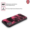 thumbnail image 2 of Head Case Designs Officially Licensed Arsenal FC Crest and Gunners Logo Geometric Pink Hybrid Case Compatible with Apple iPhone XR, 2 of 7