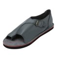thumbnail image 1 of ZTTD Summer Women's Sandals Retro Buckle-Strap Sandals Flat Bottom Roman Ladies Shoes Women's Slipper A, 1 of 5