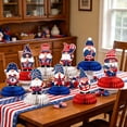 thumbnail image 4 of Nkmbld 9 Pcs 4th of July Tiered Tray Decor 3D Patriotic Honeycomb Centerpieces Red White Blue Table Decorations for Independence Day Office Desk Shelf, 4 of 8