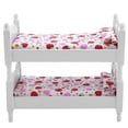 thumbnail image 3 of Cama para muñecas juguete ligero y cómodo de madera de primera litera para muñecas hija pequeña para niños y niñas de jardín de infantes ANGGREK Otros, 3 of 7