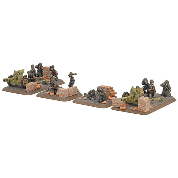 Flames of War Volkssturm 7.5cm IG37 Infantry Gun Platoon 15mm
