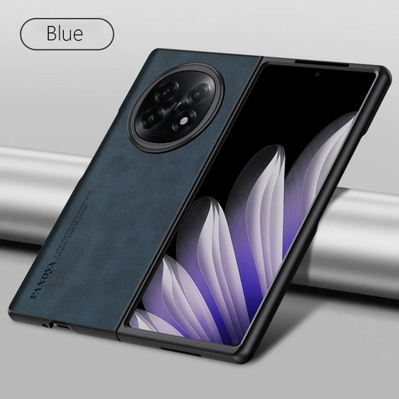 Luxury Retro Leather Skin Feel Case For OPPO Find N5 FindN5 5G Shockproof Matte Silicone Soft Case Cover