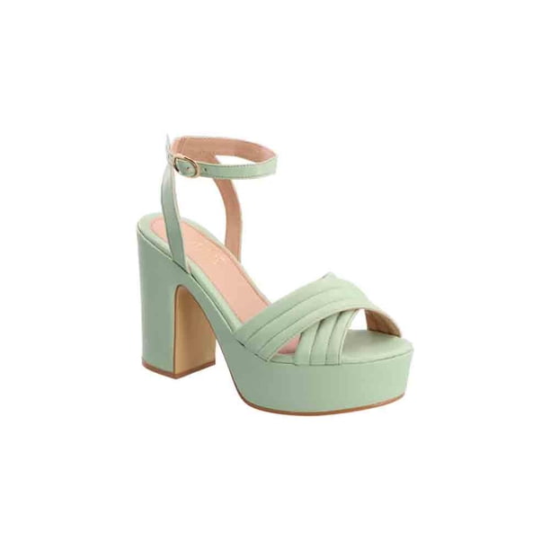 Tacones Plataforma Dama Casuales Dolce Collezione verde 27 DOLCE COLLEZIONE by GLAM GLAM 2025