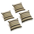 thumbnail image 2 of Blazing Needles 17-inch Square Solid Polyester Outdoor Throw Pillows (Set of 4), 2 of 2