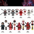 thumbnail image 1 of Juego de 8 Figuras de Superhéroes de Bloques de Construcción – Minifiguras de Acción y Ladrillos de Anime, Coleccionables para Entusiastas, 1 of 9