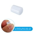 thumbnail image 5 of Uxcell Kitchen Sink Rack Feet, 50 Pack 7mm IDx9mm OD PVC Rack Bottom Protective Replacement Feet, White, 5 of 6