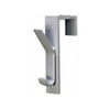 Deflecto Plastic Partition Hooks 2 Hooks - for Garment - Gray - 2 / Pack