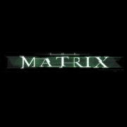 Mens The Matrix Movie Logo Graphic Tee Black 2X Large