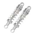 thumbnail image 1 of 2x Amortiguadores 1/12 Reemplazo Resistente al desgaste Fácil de usar Accesorios robustos RC Plata, 1 of 9
