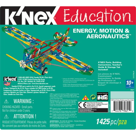 K'NEX Education: Energy, Motion & Aeronautics Building Set