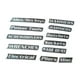 thumbnail image 5 of 12 etiquetas magnéticas para cajas de herramientas, etiquetas metálicas multifuncionales para cajones, etiquetas para organizar herramientas en cajone Plata, 5 of 9