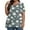 #A08-Gray, variant on XADYUY Womens Plus Size Tops 4x-5x Summer Short Sleeve Tunic Tops Daisy Floral Print T-Shirt V Neck Tunic Shirts Loose Fit Casual Tunics Blouses,XL Black