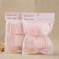 thumbnail image 2 of Latex Cosmetic Puff Set Women's Beauty Cosmetic Puff Sponge Blender Wedge Makeup Accessory 20pcs, CXT022 & Round, 2 of 8