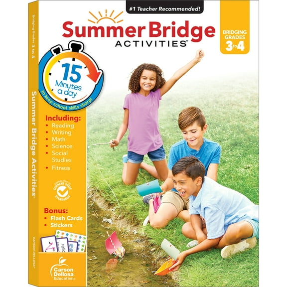 Pre-Owned Summer Bridge Activities, Grades 3 - 4: Volume 5 (Paperback) 1483815838 9781483815831