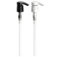 thumbnail image 1 of Bar5F Bombas universales para champú, acondicionador, gel de baño, etc. para botellas de 1 litro/33,8 onzas/33.8 fl oz, juego de 2, blanco y negro, 2 unidades (paquete de 1), 1 of 5