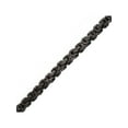 thumbnail image 2 of Men's Black Steel Square Byzantine Chain, 24", 2 of 2