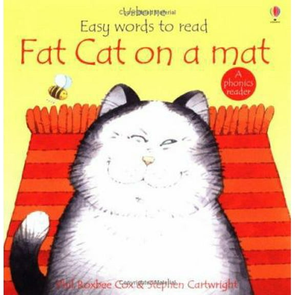 Pre-Owned Fat Cat on a Mat (Usborne Easy Words to Read S.) Paperback