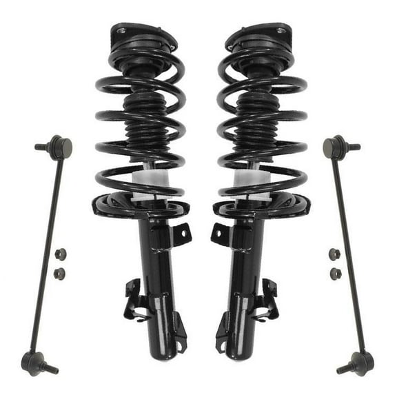Front Left & Right Complete Struts & Sway Bar Links for Mazda 5 2012-2017