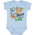 thumbnail image 3 of Inktastic Id Rather Be Hanging with My Mimi Cute Sloths Boys or Girls Baby Bodysuit, 3 of 5