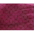 thumbnail image 4 of oneOone Georgette Viscose Fuschia Pink Fabric Batik Craft Projects Decor Fabric Printed By The Yard 42 Inch Wide, 4 of 4